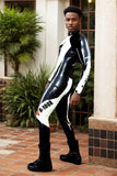 Man Latex Catsuits R 100X Biker