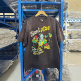 saint m t shirts  s.m cartoon series graphic crewneck pullover short sleeve t-shirt - wholesale