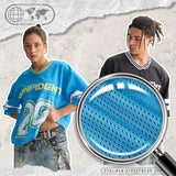 Etai men's clothing short and wide american retro mesh basketball jersey t-shirt high quality fashionable brand contrast color men's short sleeve men's t