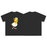 Drew house t-shirt - spring/summer - d@ew little yellow duck graphic crew neck short sleeve tee