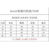 saint m t shirts  s.m vintage washed graphic crew neck pullover short sleeve top - wholesale