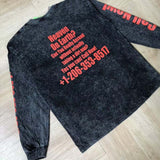 Saint m hoodie - spring/autumn - s.m - star & letter graphic - crew neck pullover - long sleeve