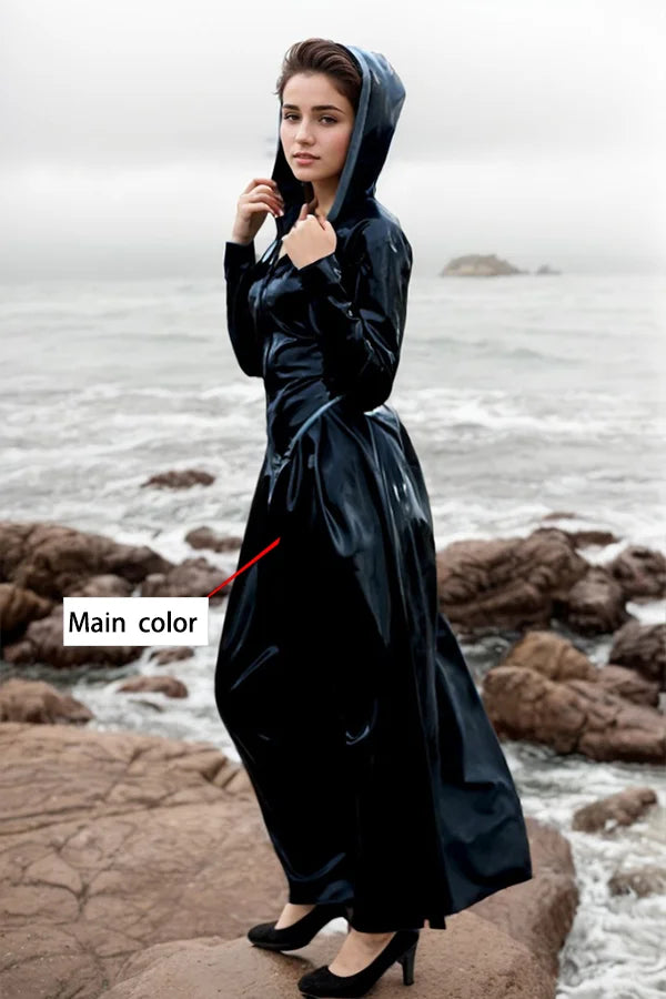Women Latex Dress Enchanted Queen Style