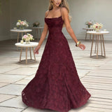 Women's dress - cross-border amazon style - european & american fashion - versatile & trendy - spicy girl style - burgundy sexy slip dress