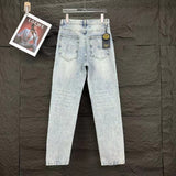Drew house pants spring & fall d@ew ripped patch pattern casualjeans