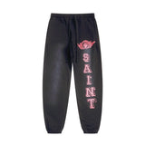 Saint m t pants - autumn/winter s.m vintage angel letter casual trousers