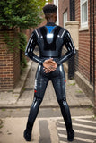 Moto Racing Man Latex Catsuits