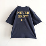 saint m t shirts  s.m peter pan pattern crew neck pullover short sleeve top - wholesale