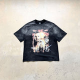 saint m t shirts  s.m. star wars prequel crew neck pullover short sleeve t-shirt - wholesale