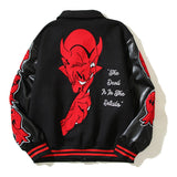 Saint m t jackets - spring/autumn s.m. saint michael pattern baseball jacket - wholesale single piece