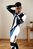 Man Branded Biker Latex Catsuits R 100X