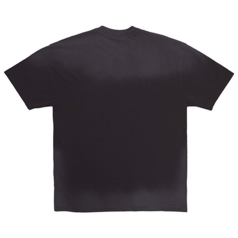 Drew house t-shirt - spring/summer collection - d@ew gradient washed, distressed, and ripped design with smiley face print - short sleeve - wholesale