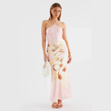 Women's dress - spring/summer cross-border hot seller: amazon & instagram-style, slim-fit printed cami dress for us & european export