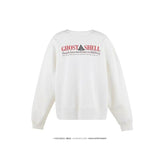 Saint m hoodie spring & fall s.m ghost in the shell pattern round neck pullover sweatshirt