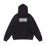 Saint m hoodie - autumn/winter s.m basic tear letter graphic pullover hoodie - wholesale single piece
