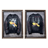 Saint m hoodie - spring/autumn european & american streetwear limited edition collection - graphic crewneck pullover long sleeve