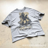 saint m t shirts  s.m. rock 'n' roll ghost limited edition crew neck pullover short sleeve t-shirt - wholesale