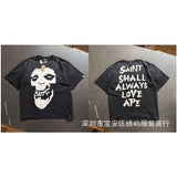 saint m t shirts  s.m cartoon series graphic crewneck pullover short sleeve t-shirt - wholesale