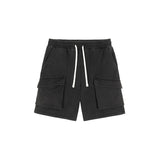Etai men's clothing american streetwear oversized vintage style casual shorts - premium heavyweight washed cotton men's shorts