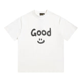 Drew house t-shirt - spring/summer - d@ew smiley face letter graphic crew neck short sleeve tee