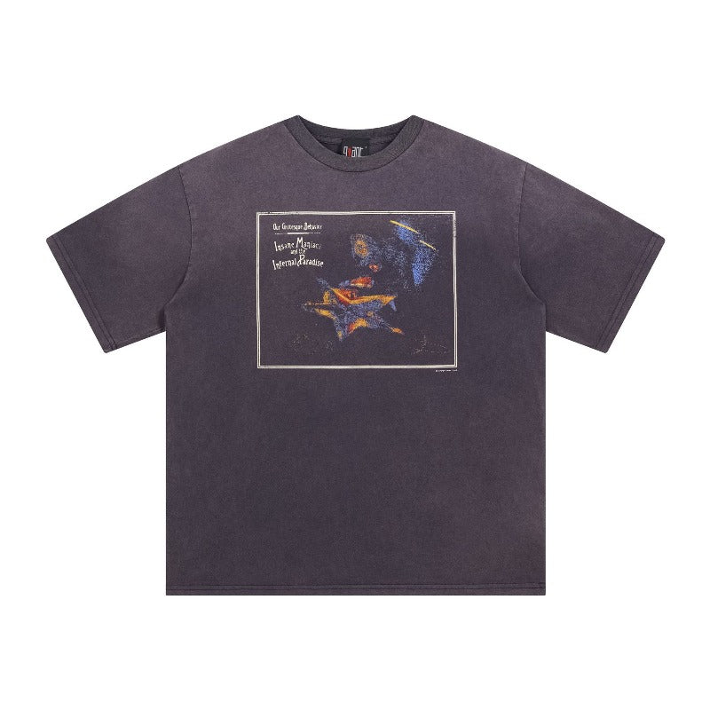 saint m t shirts  s.m. pumpkin patch band graphic crewneck short sleeve tee