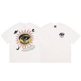 saint m t shirts  s.m vintage high street casual crew neck pullover short sleeve tee - wholesale