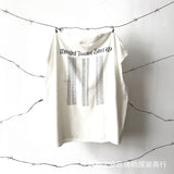 saint m t shirts  s.m. "weird reality" limited edition pullover casual tank top