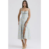 Women's dress: amazon bestseller - summer chic, elegant, high-end, spaghetti strap, soft & feminine style - french-inspired dress for women