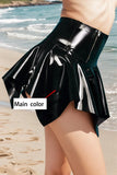 Womens Vader V Latex Skirt