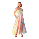 Women's dress - in stock - european & american style - cross-border e-commerce - aliexpress & independent website - sexy spaghetti strap - graffiti print - maxi dress - women's