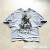 saint m t shirts  s.m. rock 'n' roll ghost limited edition crew neck pullover short sleeve t-shirt - wholesale
