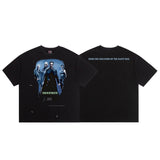 saint m t shirts  s.m vintage washed distressed crew neck pullover short sleeve top - wholesale