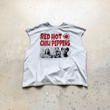 saint m t shirts  s.m. red chili band limited edition pullover casual tank top