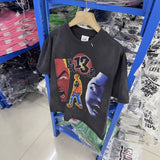 saint m t shirts  s.m. collaboration graphic crewneck t-shirt - wholesale