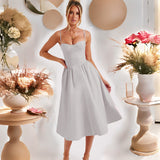 Women's dress - cross-border amazon fashion: spring/summer sexy & stylish camisole dress - slimming, backless design for european & american markets