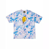 Drew house t shirt spring and summer d@ew tie-dye pattern round neck pullover short sleeves