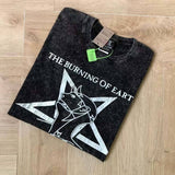 Saint m hoodie - autumn/winter s.m. skull band graphic crewneck pullover long sleeve - wholesale