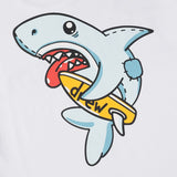 Drew house t shirt spring and summer d@ew cartoon shark pattern round neck pullover short sleeves