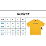 Drew house t-shirt - spring/summer d@ew rubber stripe letter graphic crew neck pullover short sleeve - wholesale single piece