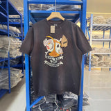 saint m t shirts  s.m cartoon series graphic crewneck pullover short sleeve t-shirt - wholesale
