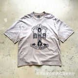saint m t shirts  s.m. guns n' roses collaboration crewneck t-shirt - wholesale