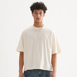 Etai men's premium boxy fit trendy brand pure cotton short-sleeve t-shirt - solid colors available