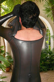 Man Latex Catsuits Total Body T Zip