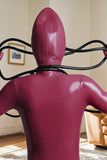 Tubular Alien Man Latex Catsuits Inflatable Costume
