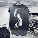 saint m t shirts  s.m. alien graphic crewneck pullover tank top