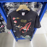 saint m t shirts  s.m. star wars graphic crewneck pullover t-shirt - wholesale