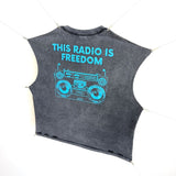 saint m t shirts  s.m audio letter limited edition pullover casual tank top - wholesale