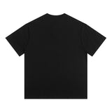 Drew house t shirt spring and summer d@ew dissolving smiley face pattern round neck pullover short sleeves