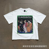 saint m t shirts  s.m world tour commemorative crew neck pullover short sleeve t-shirt - wholesale