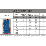 Women's dress: cross-border fashion, european & american style, amazon bestseller, retro high-waisted slim-fit crew neck denim blue vest dress for women